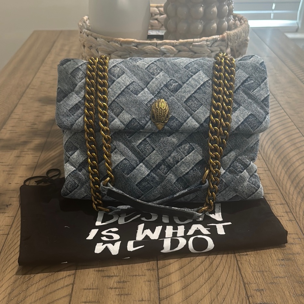 Large Kurt Geiger Quilted Shoulder Bag